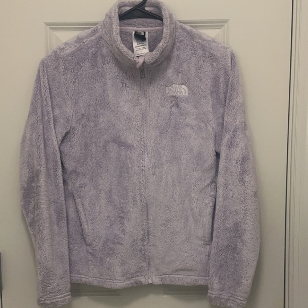 The North Face Kids Osito Fleece Jacket Lavender Size 10/12